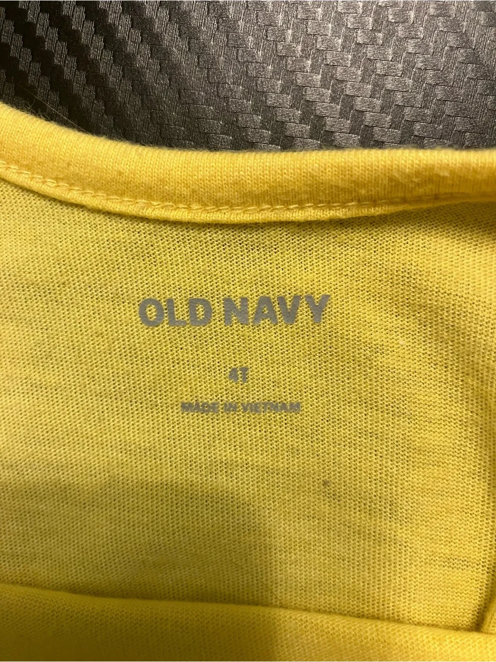 Old Navy Yellow Short-Sleeve Tulle Skirt Dress